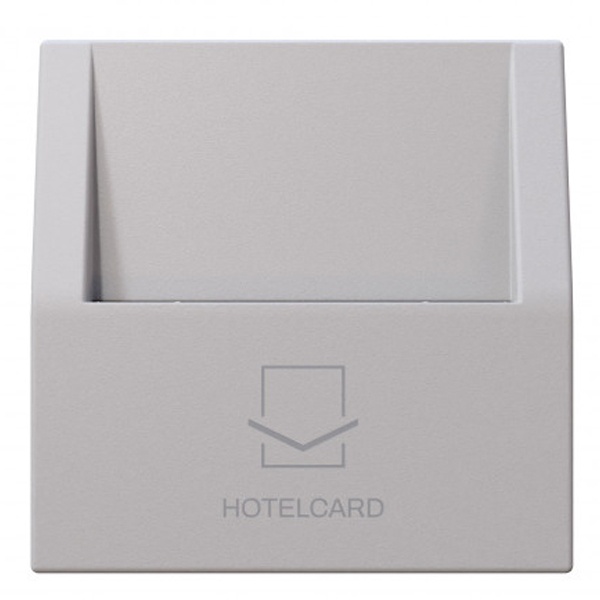 Отельный карточный выключатель Jasmart FD 10А 250В, белый матовый (soft touch)