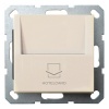 Отельный карточный выключатель Jasmart G 10А 250В, шампань
