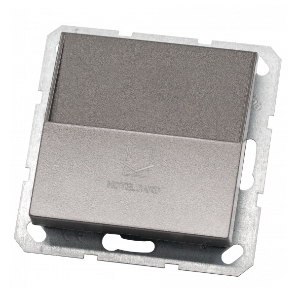 Отельный карточный выключатель Jasmart G 10А 250В, мокко