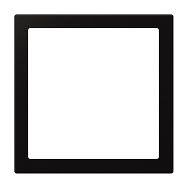 Рамка переходная Jasmart FD 55х55мм, черный матовый (soft touch)