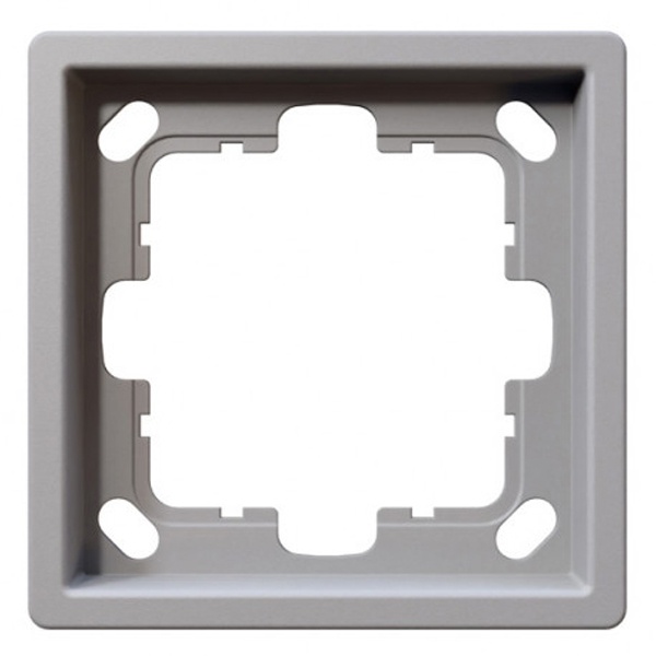 Рамка Jasmart FD  1-постовая, белый матовый (soft touch)