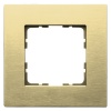 Рамка Jasmart G-Metal 1-постовая, шампань