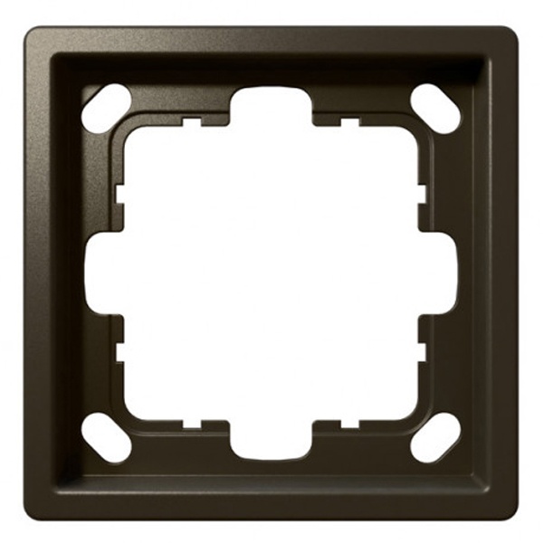 Рамка Jasmart FD  1-постовая, бронза