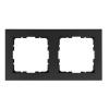 Рамка Jasmart G-Classic  2-постовая, антрацит