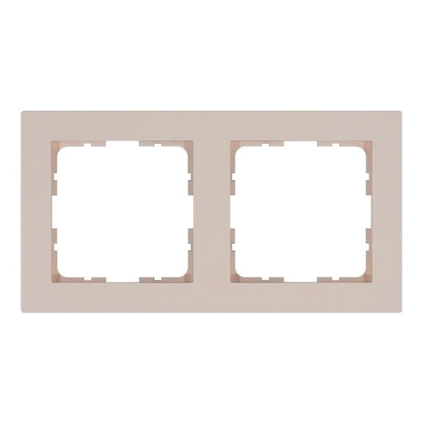 Рамка Jasmart G-Classic  2-постовая, шампань