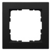 Рамка Jasmart G-Classic  1-постовая, черный матовый (soft touch)
