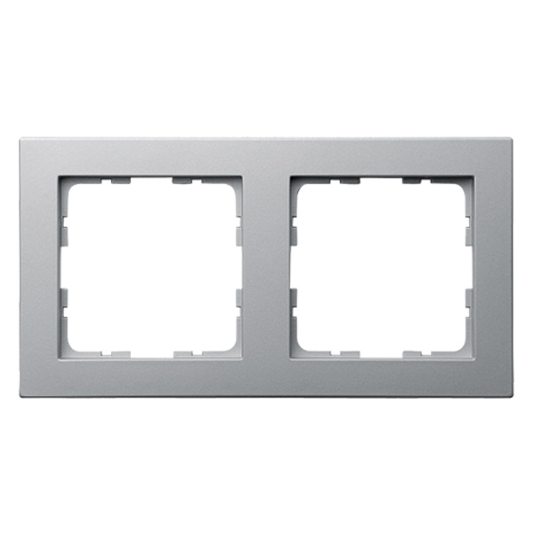 Рамка Jasmart G-Classic  2-постовая, алюминий