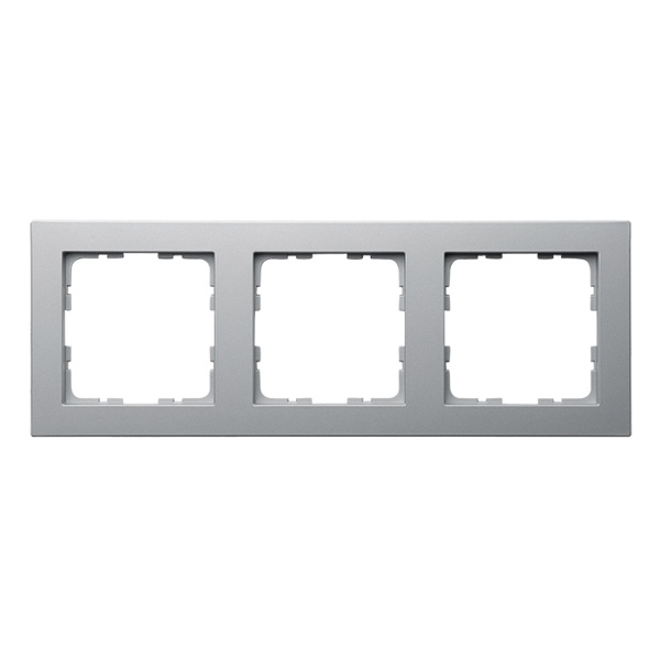 Рамка Jasmart G-Classic  3-постовая, алюминий