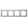 Рамка Jasmart G-Classic  4-постовая, алюминий