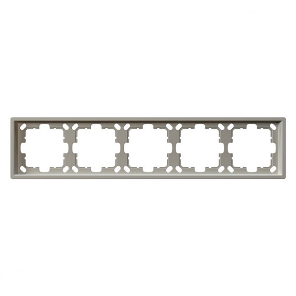 Рамка Jasmart FD  5-постовая, Сахара