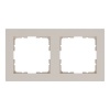 Рамка Jasmart G-Classic  2-постовая, тауп