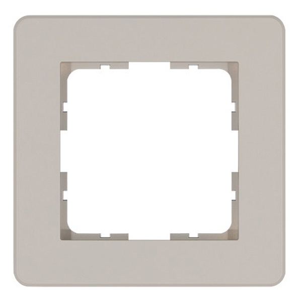 Рамка Jasmart G-Flex  1-постовая, тауп