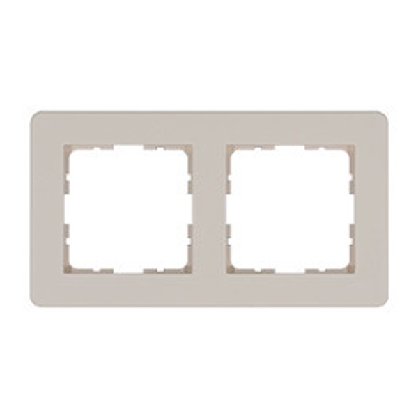 Рамка Jasmart G-Flex  2-постовая, тауп