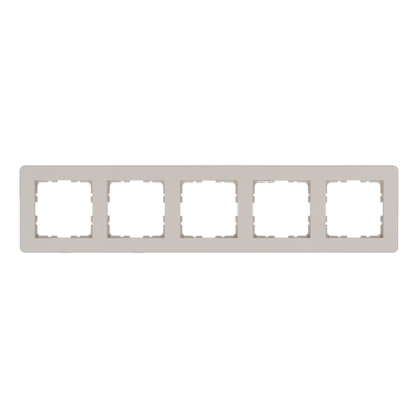 Рамка Jasmart G-Flex  5-постовая, тауп