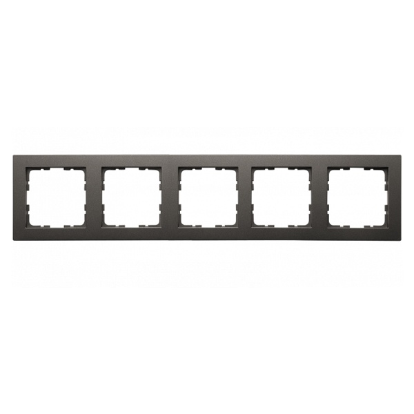 Рамка Jasmart G-Classic  5-постовая, мокко