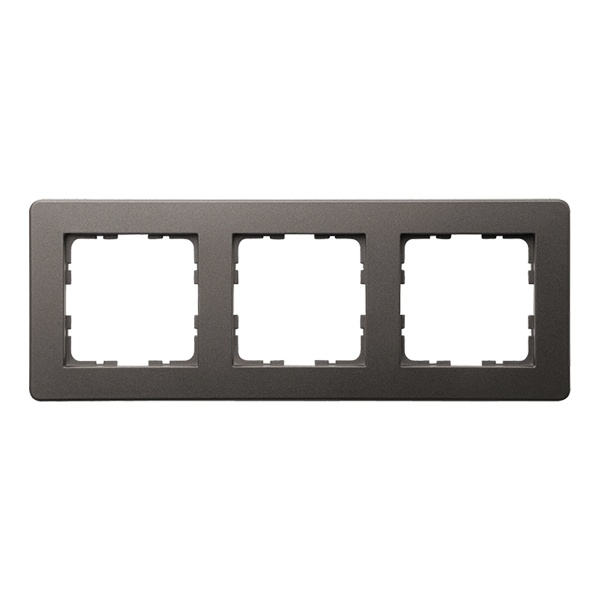 Рамка Jasmart G-Flex 3-постовая, мокко