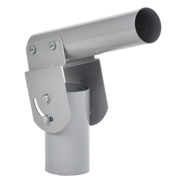 Кронштейн ИЭК КР-3 D48 L230 серый на трубу регулируемый угол