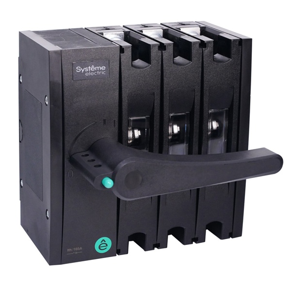 Выключатель-разъединитель SE SystemePact SD160 3п 160А рукоятка фронтальная слева (нет в комплекте)