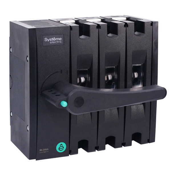 Выключатель-разъединитель SE SystemePact SD250 3п 200А рукоятка фронтальная слева (нет в комплекте)