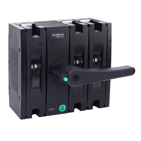 Выключатель-разъединитель SE SystemePact SD250 3п 200А рукоятка фронтальная центр (нет в комплекте)