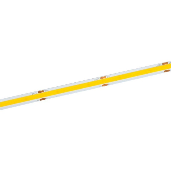 Светодиодная COB лента ИЭК 480LED 11Вт/м 6500К 24В IP20 5000х8мм (упаковка 5 м)