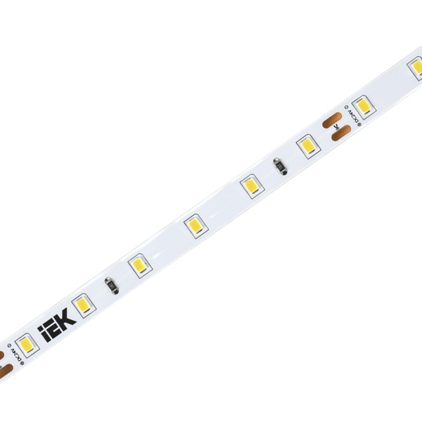 Лента светодиодная ИЭК LED LSR 2835 WW 60Led/m 6W/m 3000K 24V IP20 теплый белый 8mm (уп. 5м)