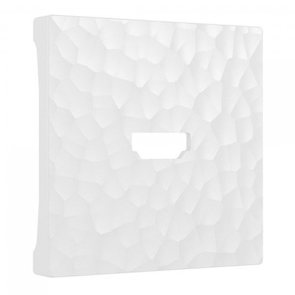 Накладка для розетки HDMI Werkel Hammer белый