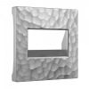 Накладка для двойной розетки Еthernet RJ-45 Werkel Hammer серебряный
