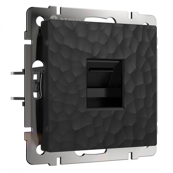 Розетка Ethernet RJ-45 Werkel Hammer черный