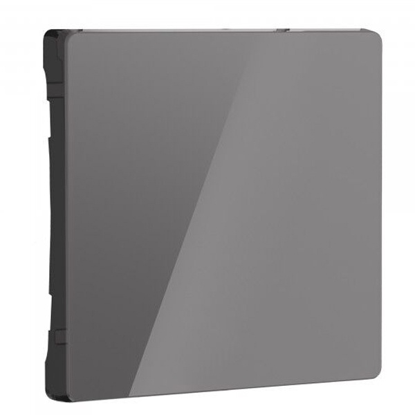 Клавиша для выключателя перекрестного Werkel акрил графит