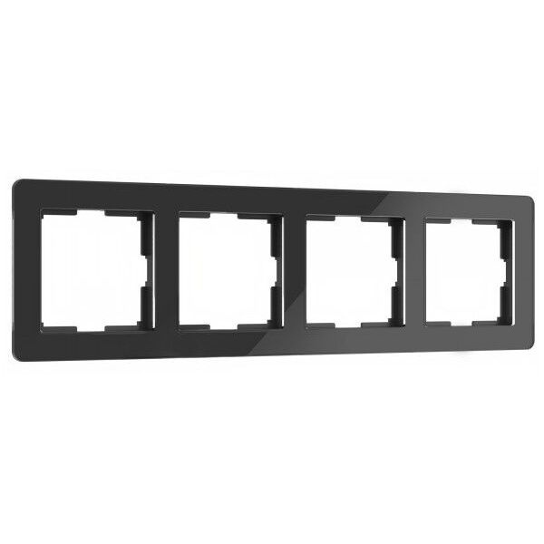 Рамка на 4 поста Acrylic черный