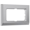 Рамка для двойной розетки Werkel Stark серебряный