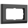 Рамка для двойной розетки Werkel Stark черный