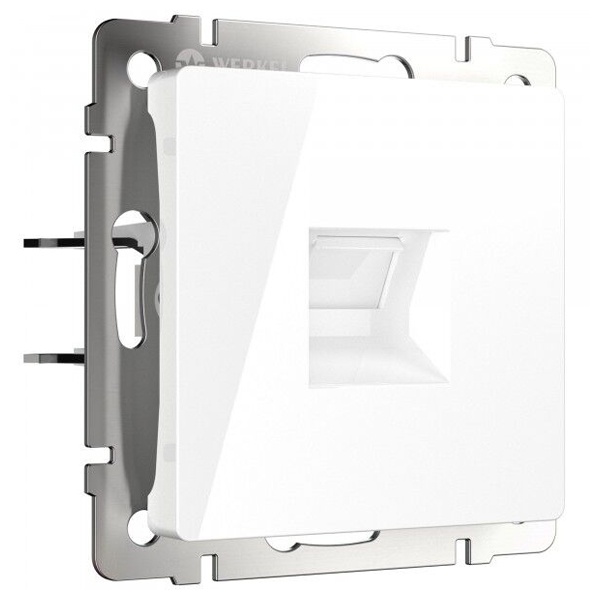 Телефонная розетка RJ-11 Werkel белый