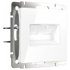 Розетка двойная Ethernet RJ-45 Werkel белый