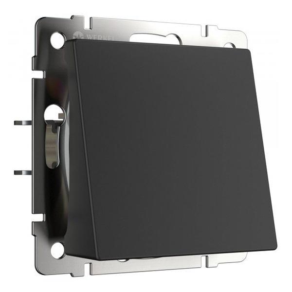 Вывод кабеля Werkel черный матовый