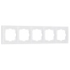 Рамка на 5 постов Werkel Snabb basic белый