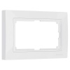 Рамка для двойной розетки Werkel Snabb basic белый