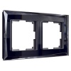 W0021208/ Рамка на 2 поста Werkel Diamant черный