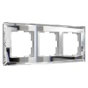 W0031220/ Рамка на 3 поста Werkel Diamant (зеркальный)