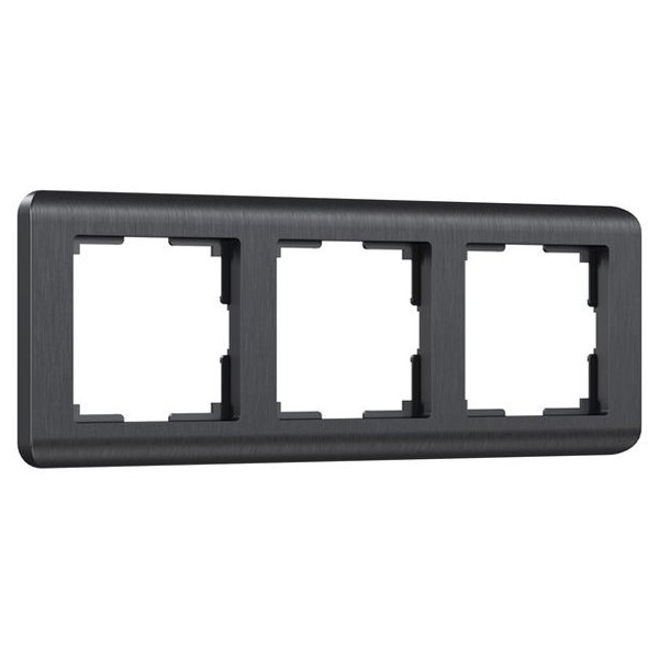 Рамка на 3 поста Werkel Stream графит