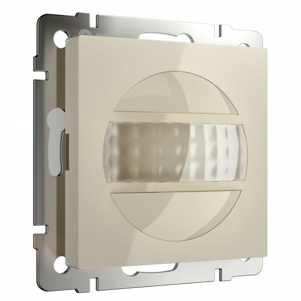 Датчик движения 500 Вт, двухпроводный Werkel слоновая кость (бежевый)