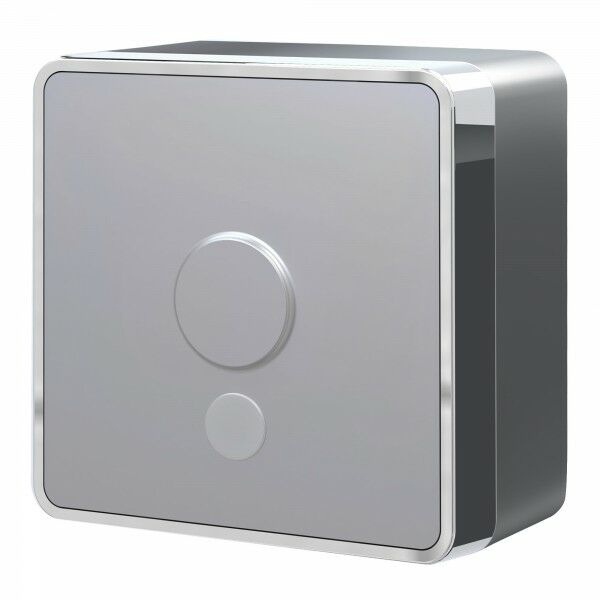 Вывод кабеля накладной Werkel Gallant серебряный