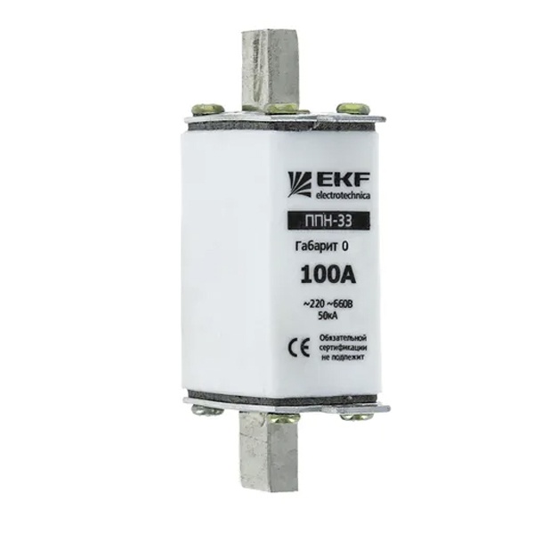 Плавкая вставка EKF ППН-33 160/ 40А габарит 0