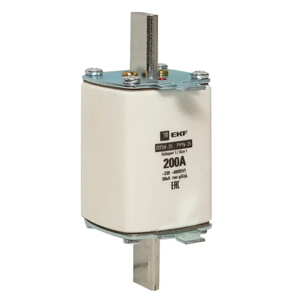 Плавкая вставка EKF ППН-35 250/200А габарит 1