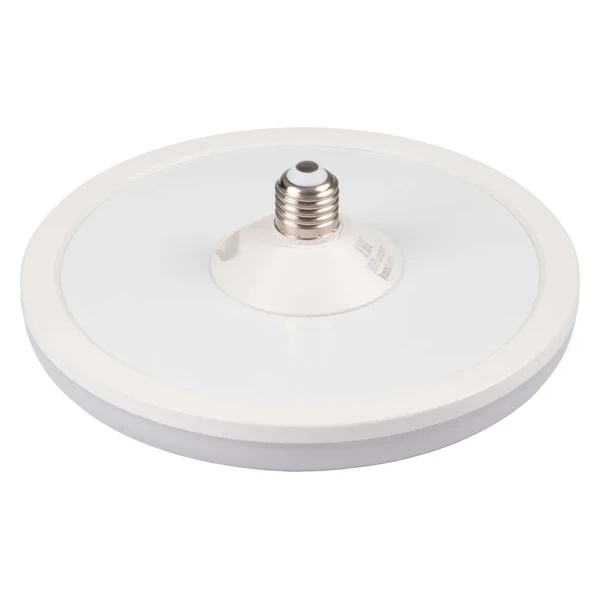 Светодиодная лампа-светильник JazzWay PLED-HP-UFO 55W 6500K E27 4600Lm дневной свет D230x78mm