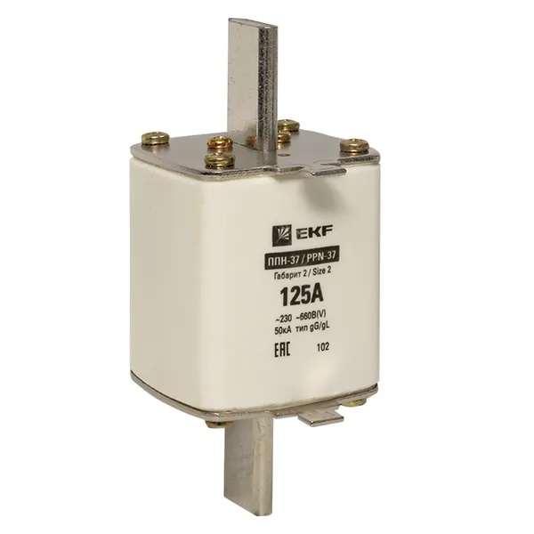 Плавкая вставка EKF ППН-37 400/125А габарит 2