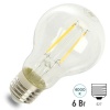 Лампа светодиодная филаментная Feron.PRO LB-1106 A60 6W 4000K 175-265V E27 980Lm холодный свет