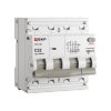 Дифавтомат EKF PROxima АВДТ-63N 3P+N 32А 100мА характеристика C тип АС трехфазный электронный 6кА (дифференциальный автомат, АВДТ)