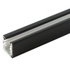 Шинопровод Ш2000-2М для трековых светильников, черный матовый, 2м